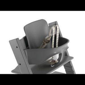 Tripp Trapp Baby attachment - USED & clean! Storm Grey (dark grey)